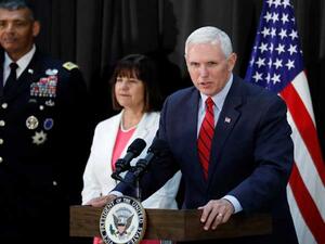 نائب الرئيس الأمريكي مايك بنس