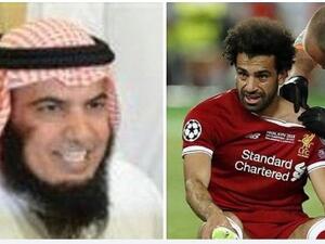 صورة مجمعة للداعية الكويتي مبارك البذالي (يسار) واللاعب المصري محمد صلاح