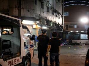 الشرطة الفيليبينية تضرب طوقا امنيا في محيط موقع انفجار في كيباو

