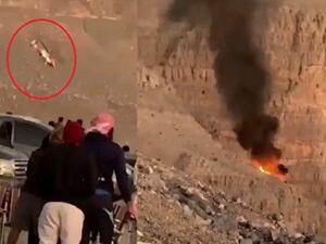 سقوط مروحية إنقاذ ومقتل طاقمها في رأس الخيمة