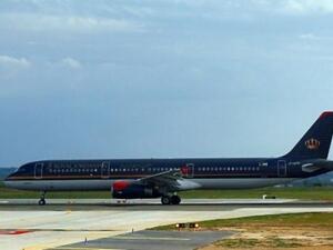 طائرة ايرباص "ايه 321" تابعة للخطوط الجوية الملكية الاردنية
