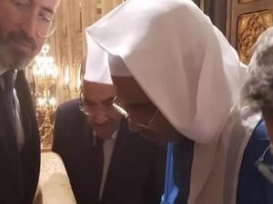 مسؤولان سعوديان كبيران يزوران كنيسا يهوديا في باريس 