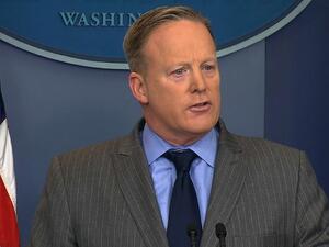 المتحدث السابق باسم البيت الأبيض شون سبايسر