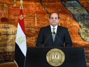 الرئيس المصري عبد الفتاح السيسي