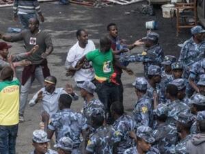 الشرطة الإثيوبية تعتقل متظاهرا في أديس أبابا

