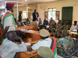 محكمة عسكرية جنوب سودانية تصدر الحكم على عشرة جنود في جوبا
