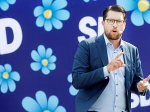 زعيم ديموقراطيو السويد جيمي اكيسون

