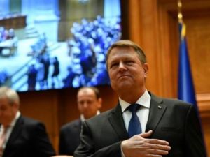 الرئيس الروماني المنتمي الى يمين الوسط كلاوس يوهانيس