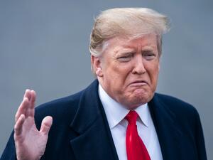 الرئيس الأمريكي دونالد ترامب