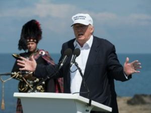 المرشح الجمهوري للانتخابات الرئاسية الاميركية دونالد ترامب