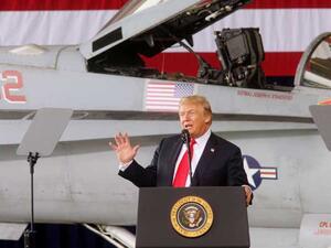 الرئيس الأمريكي دونالد ترامب