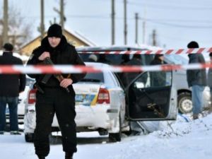 طوق امني في موقع الحادث في كانيازيتشي

