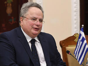 Minister of Foreign Affairs of Greece, Nikos Cotzias. (AFP/ File Photo)
