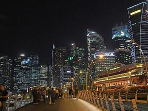 Singapore is the world's most expensive place to live for the fifth year in a row according to the Economist Intelligence Unit. (AFP/Roslan RAHMAN)