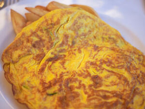 أومليت البيض بالبطاطس