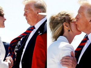 U.S. Ambassador Kelly Craft and Donald Trump (Twitter)