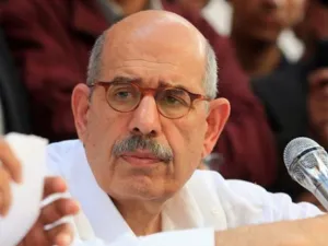 سبق للكنيسة الارثوذكسية القبطية أن استقبلت البرادعي