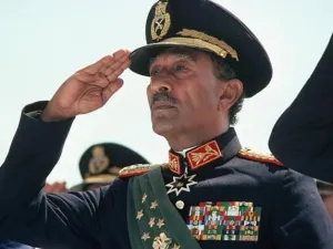 الرئيس المصري الراحل محمد أنور السادات