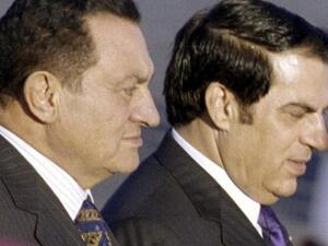 The Tunisian and Egyptian leader were both ousted during the Arab Spring. [outernationalist]