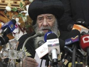 البابا شنودة بطريرك الكنيسة الارثوذكسية المصرية
