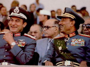 Mubarak and Sadat