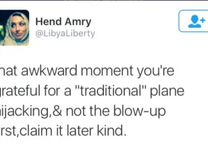 Thankful for small mercies? (Twitter)