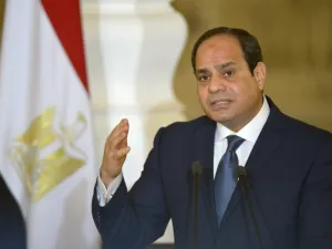Egyptian President Abdel Fattah al-Sisi said Friday he will seek reelection as a second term president in the 2018 elections (Khaled Desouki/AFP)