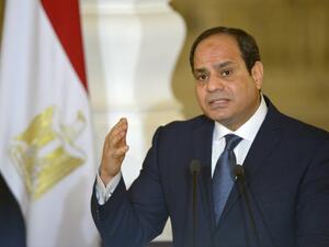 Egyptian President Abdel Fattah al-Sisi said Friday he will seek reelection as a second term president in the 2018 elections (Khaled Desouki/AFP)