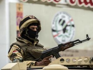 A member of the Egyptian army. (AFP/ File)