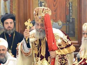 Pope Tawadros II, the leader of Egypt’s Coptic Christian minority. (AFP/ File Photo)