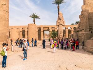 Egypt's inbound tourism fell in 2016 to 5.3 million tourists—down from 9.3 million in 2015—after Russia and Britain halted their flights because of the fall of the Russian plane in October 2015. Egypt's inbound tourism fell in 2016 to 5.3 million tourists—down from 9.3 million in 2015—after Russia and Britain halted their flights because of the fall of the Russian plane in October 2015.