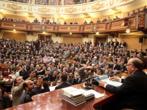 Serry Siam was one of 28 parliamentarians to have been appointed by President Sisi. (AFP/File)