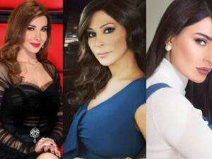 Lebanese divas Cyrine Abdelnour and Nancy Ajram made sure to send Elissa "Get well soon" tweets after her sudden fainting incident amid concert in Dubai. (Source: @nancyajram, @elissazkh, @cyrineanour- Instagram)