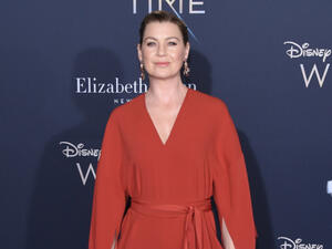 Heated: Ellen Pompeo, 48, threatened to 'quit Twitter' after several online disputes on Sunday (Source: DFree - Shutterstock)