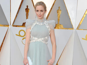 Emily can next be seen starring opposite her spouse in horror film 'A Quiet Place' (Source: Tinseltown - Shutterstock)