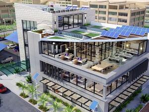 EmiratesGBC - Office Interior perspective of toolkit