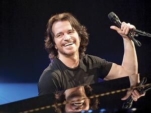 The 61-year-old played at Amman's historic Citadel last week. (Yanni.com)