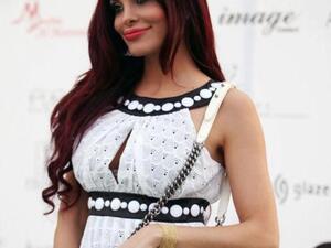 Dominique Hourani at LIPS fashion week in Beirut. Image taken from her Facebook page.