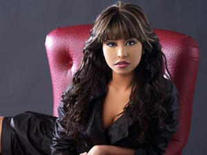 Sherine loves to be in the spotlight