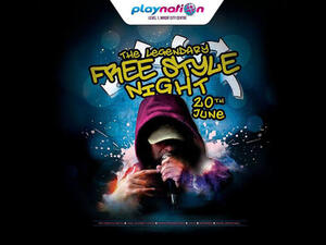 Dubai rappers bringin' down 'da house tonight! (Photo courtesy of the event Facebook page)