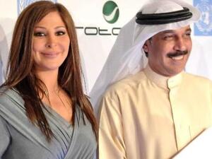 الفنان عبدالله الرويشد والفنانة اليسا