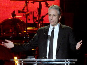 Jon Stewart is the US political satirist (image used for illustrative purposes)