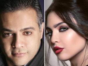 الفنانة اللبنانية قمر والجمال مروان