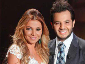 رزان المغربي مع الإعلامي نيشان