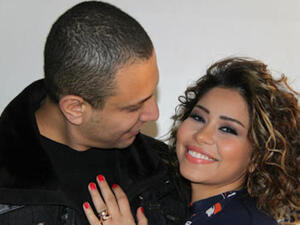  الفنانة شيرين عبدالوهاب وزوجها الموزع الموسيقى محمد مصطفى