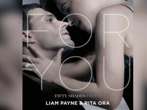 The 24-year-old singer teamed up with Rita Ora to record 'For You' for the final instalment of the movie franchise - entitled 'Fifty Shades Freed' - which hits cinema screens next month (Source: Single artwork courtesy of Universal Studios)