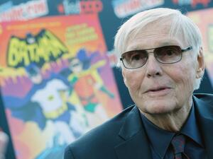 Adam West last year. (Mike Coppola - GETTY IMAGES NORTH AMERICA - AFP)