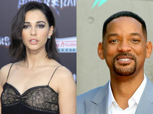 "Will you be a good genie?" "Well, you Naomi! I like comedy!" (Kathy Hutchins / Shutterstock.com / Twocoms / Shutterstock.com)