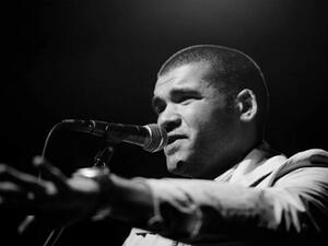 Jordanian music producer Amer AL-Taher raps against the current. (Facebook / Amer Al Taher)