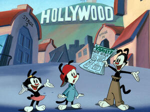 Heard the news? It's time for Aaaaaanimaniacs. (Warner Bros.)
